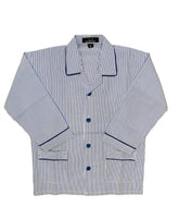 Blue Lining Cotton Night Suit